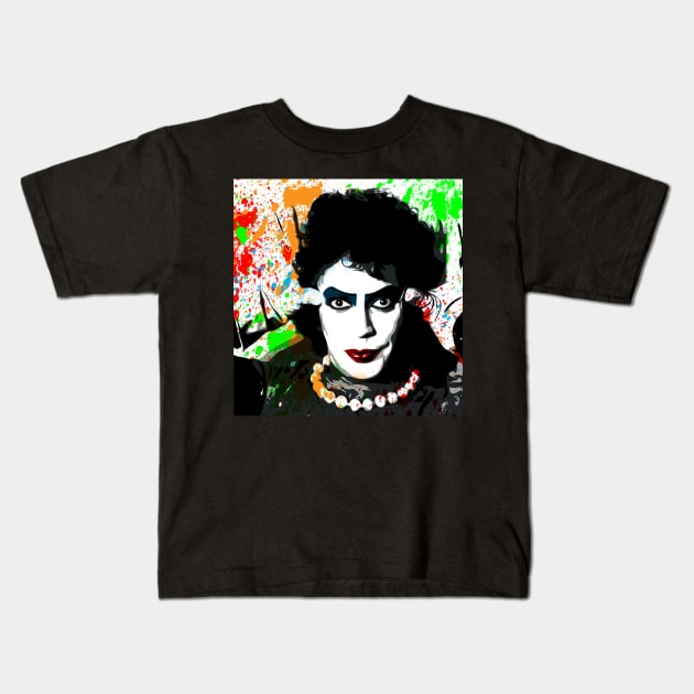 Rocky Horror Picture Show | Pop Art Kids T-Shirt by williamcuccio